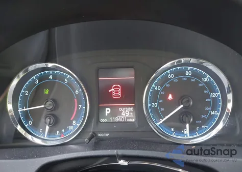 2017 Toyota Corolla Le z USA, uszkodzony, nr VIN 2T1BURHE5HC830864